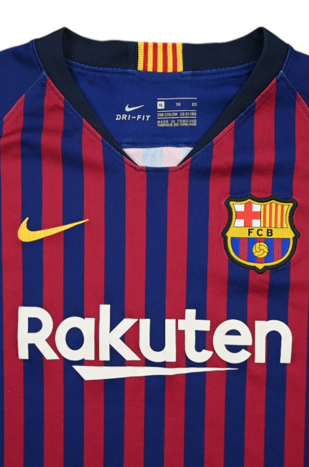 2018-19 FC BARCELONA SHIRT XL. BOYS