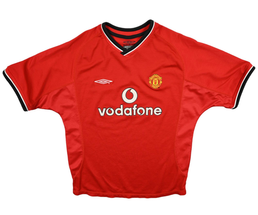 2000-02 MANCHESTER UNITED SHIRT L .BOYS