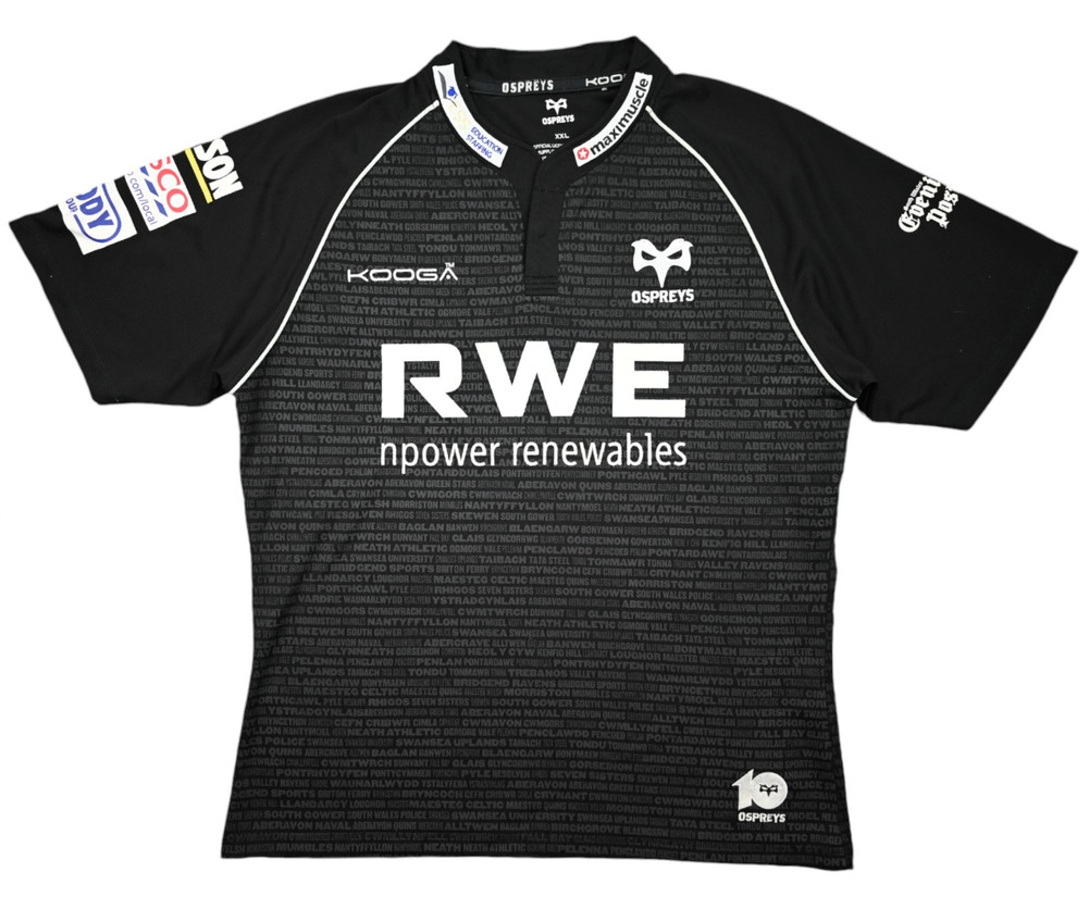 OSPREYS RUGBY SHIRT XXL
