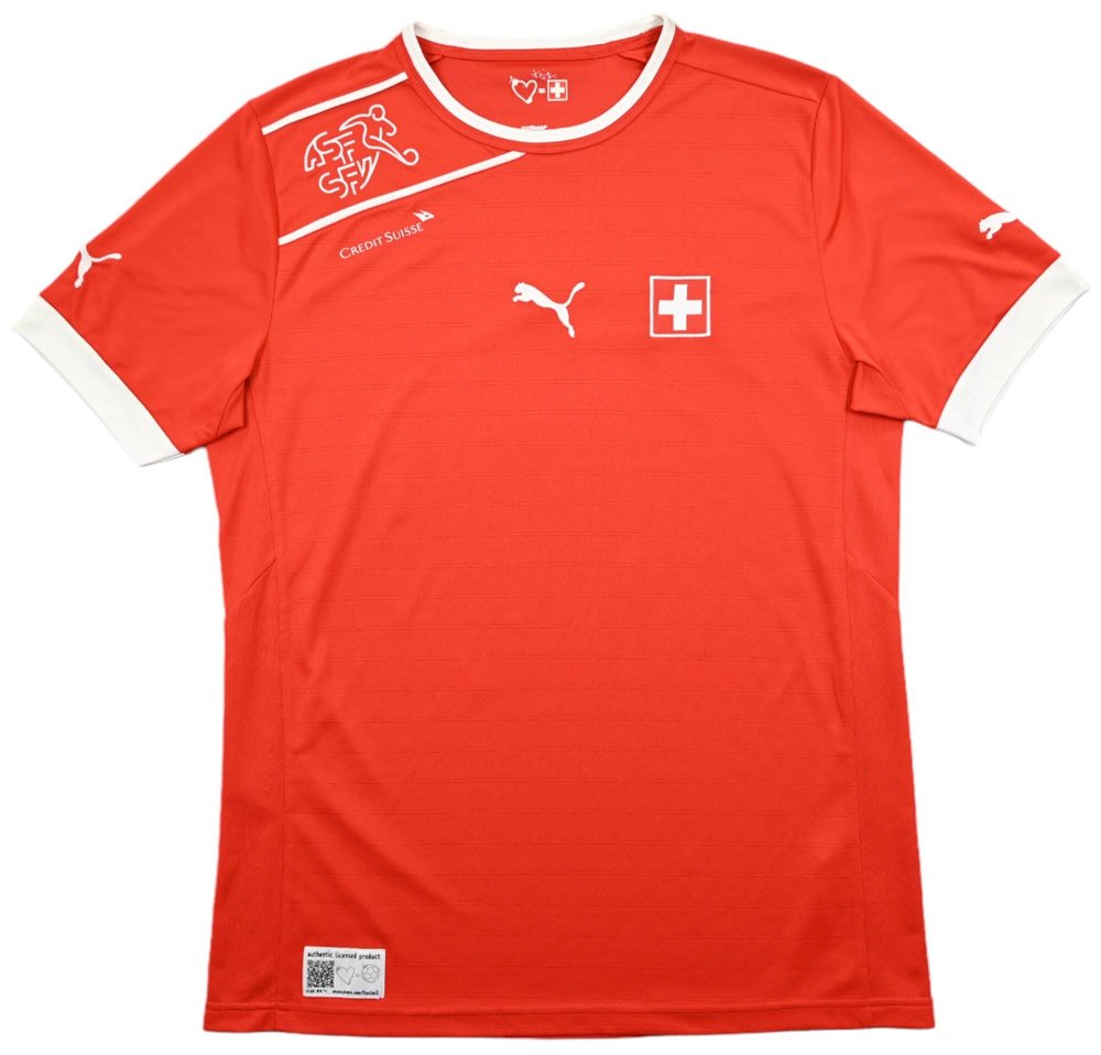 2012-13 SWITZERLAND SHIRT L