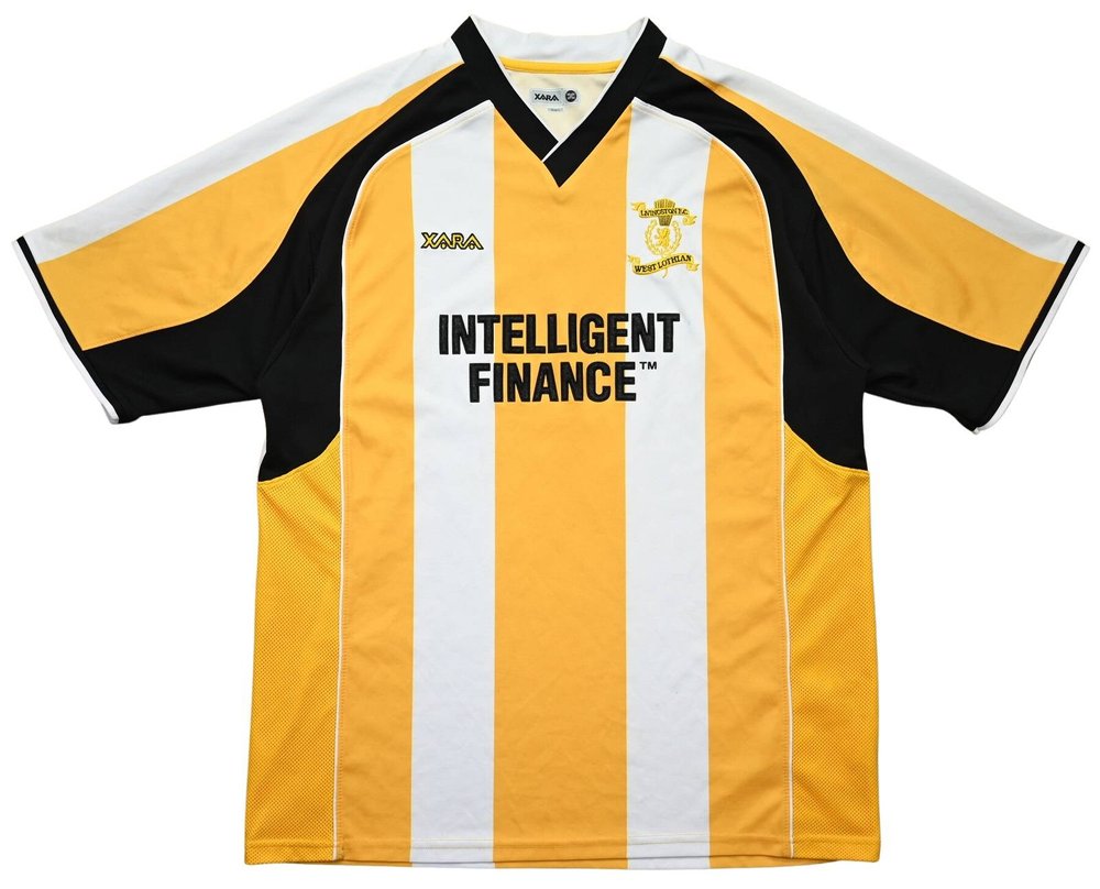 2004-05 LIVINGSTONE FC SHIRT XL