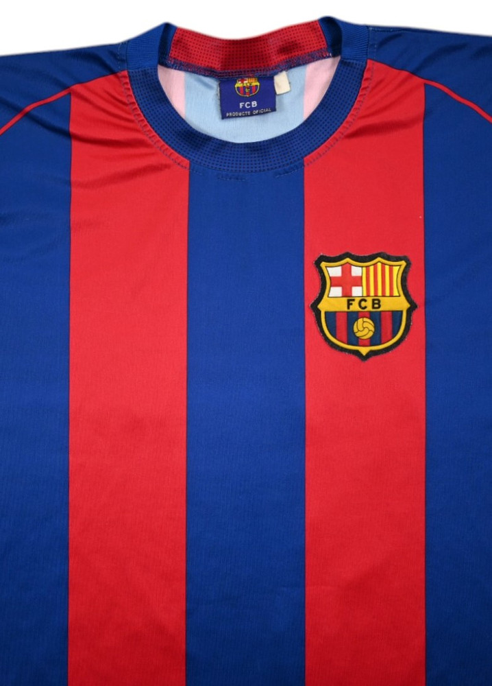 2004-05 FC BARCELONA *DECO* SHIRT L
