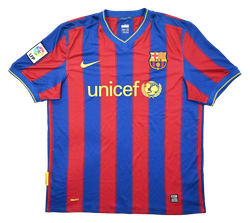 2009-10 FC BARCELONA SHIRT XL