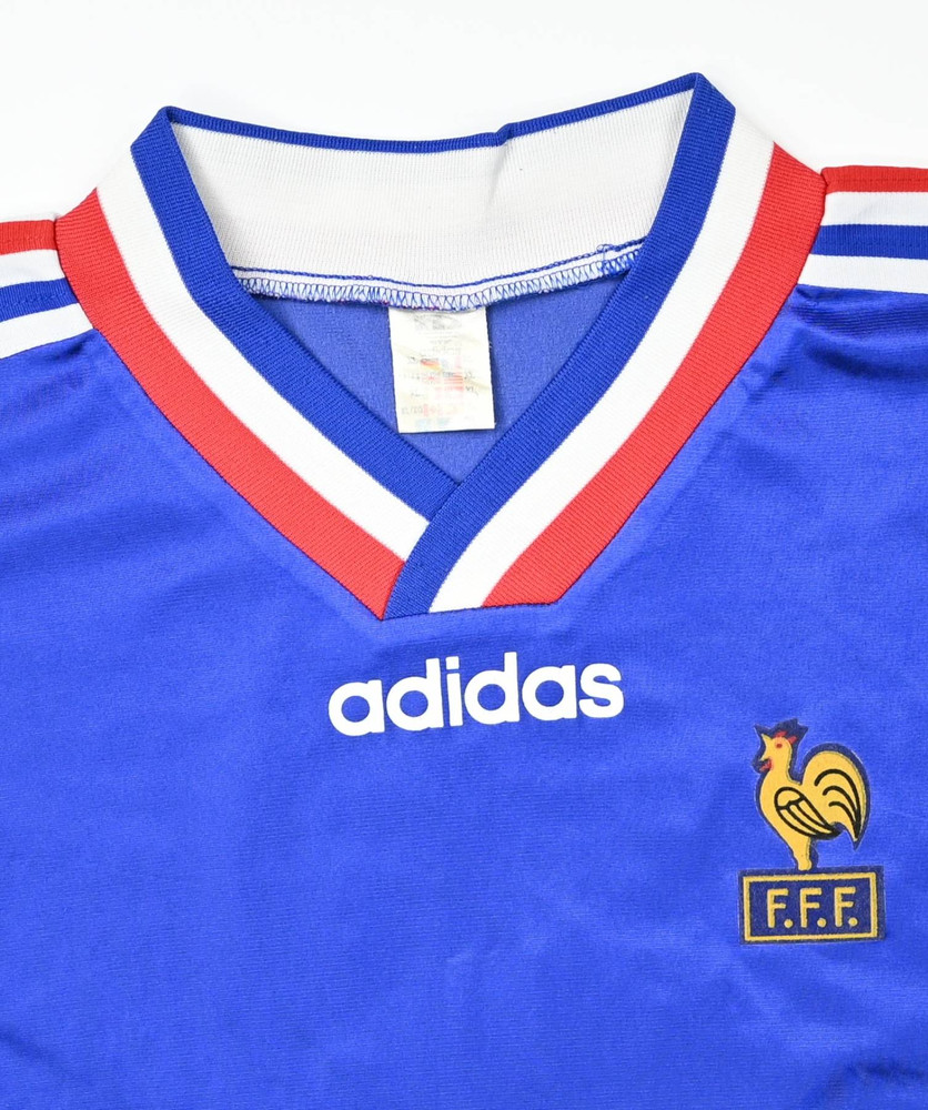 1996 FRANCE U-21 *SAVINI* MATCH WORN KOSZULKA XL