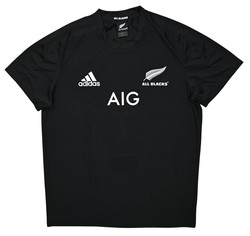 ALL BLACKS NEW ZEALAND RUGBY SHIRT L