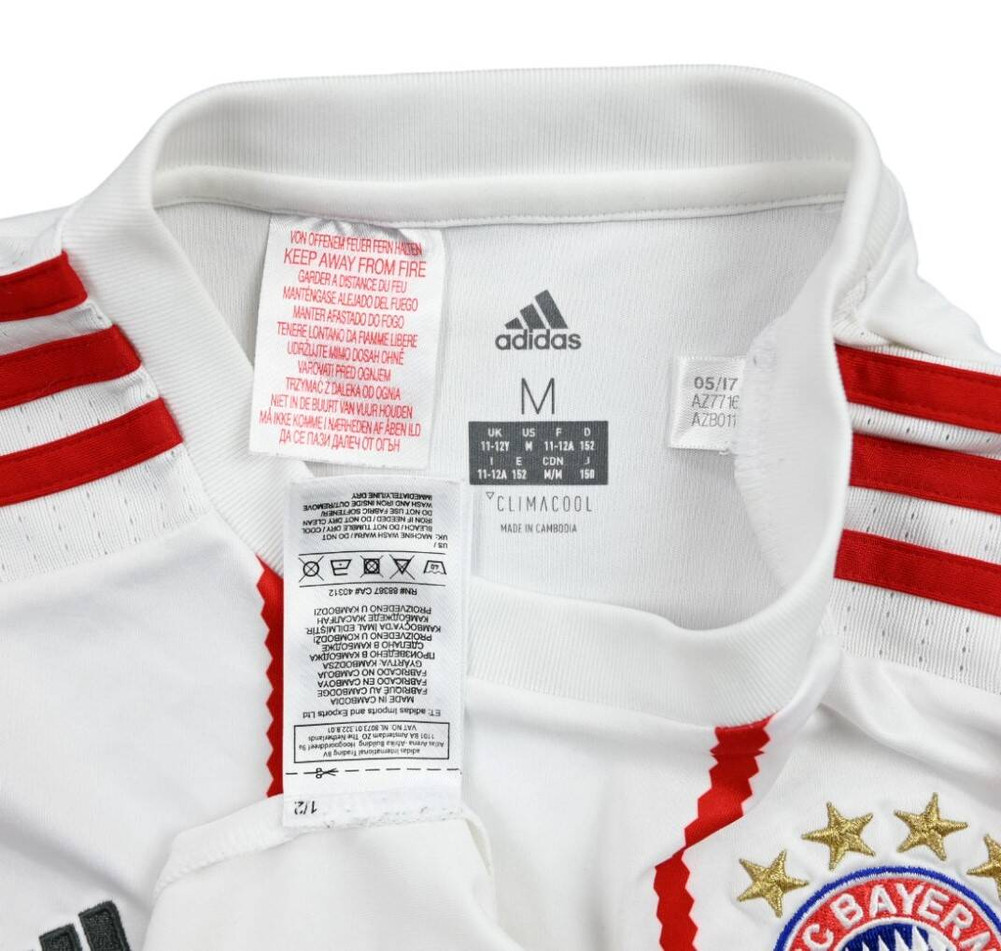 2017-18 BAYERN MUNCHEN SHIRT M.BOYS