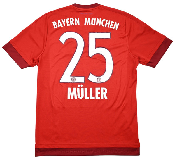 2015-16 BAYERN MUNCHEN *MULLER* SHIRT M