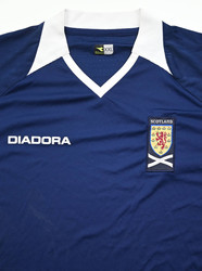 2008-09 SCOTLAND SHIRT XXL