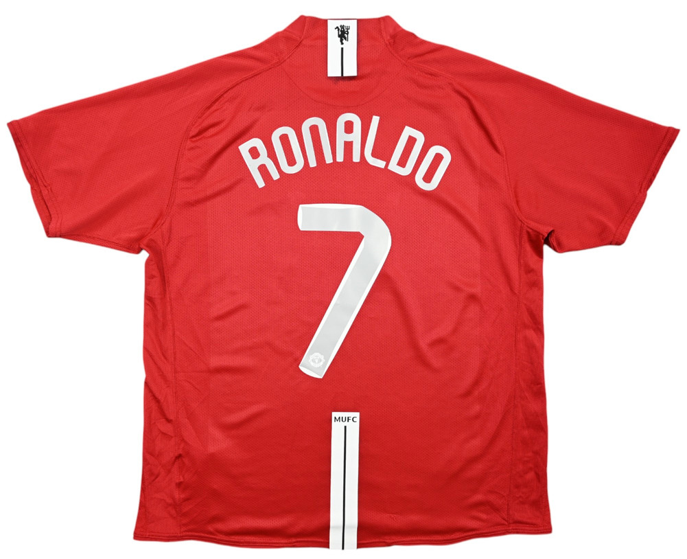 2007-09 MANCHESTER UNITED *RONALDO* KOSZULKA XL