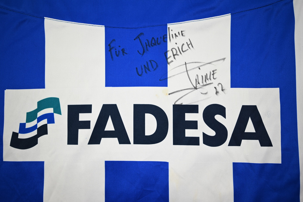 2003-04 DEPORTIVO LA CORUNA *JAIME* SHIRT XL