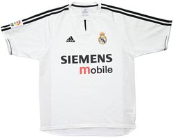 2003-04 REAL MADRID SHIRT XXL