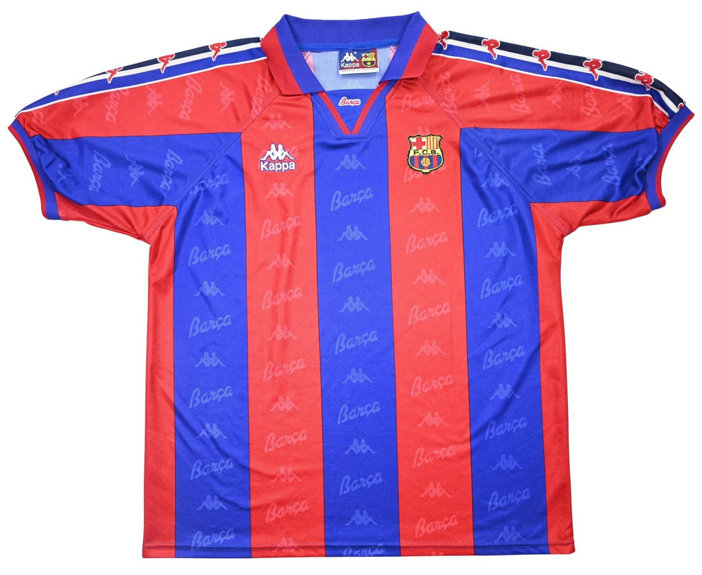1995-97 FC BARCELONA *DE LA PENA* KOSZULKA L