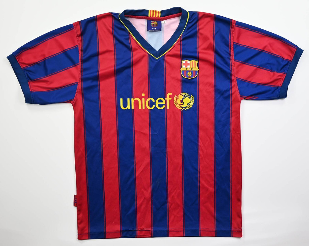 2009-10 FC BARCELONA *DAVID VILLA* KOSZULKA XL. BOYS