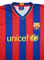2009-10 FC BARCELONA SHIRT M