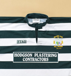 HULL DOCKERS R.L.F.C RUGBY STAG SHIRT L