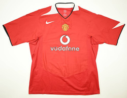 2004-06 MANCHESTER UNITED SHIRT XXL