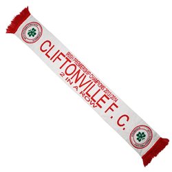 CLIFTONVILLE F.C. IRISH PREMIERSHIP CHAMPIONS 2013/2014 SCARF