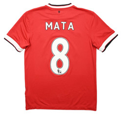2014-15 MANCHESTER UNITED *MATA* SHIRT M