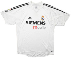 2004-05 REAL MADRID *ZIDANE* SHIRT XL