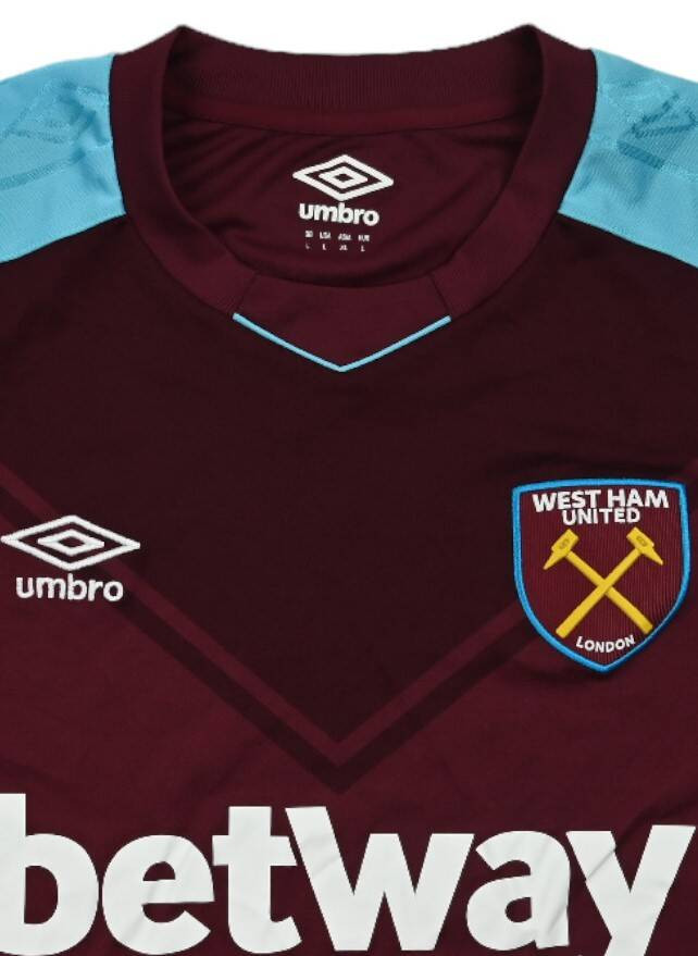 2017-18 WEST HAM UNITED SHIRT L