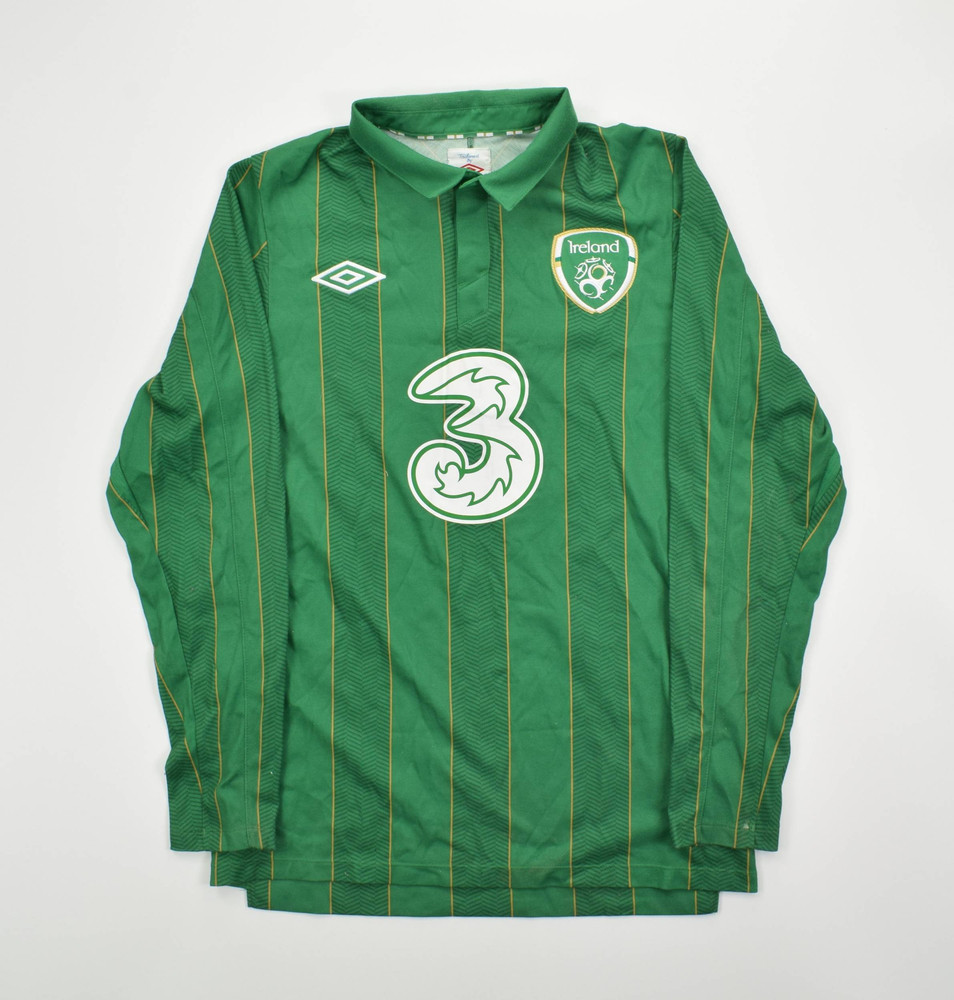 2011-12 IRELAND LONGSLEEVE SHIRT S
