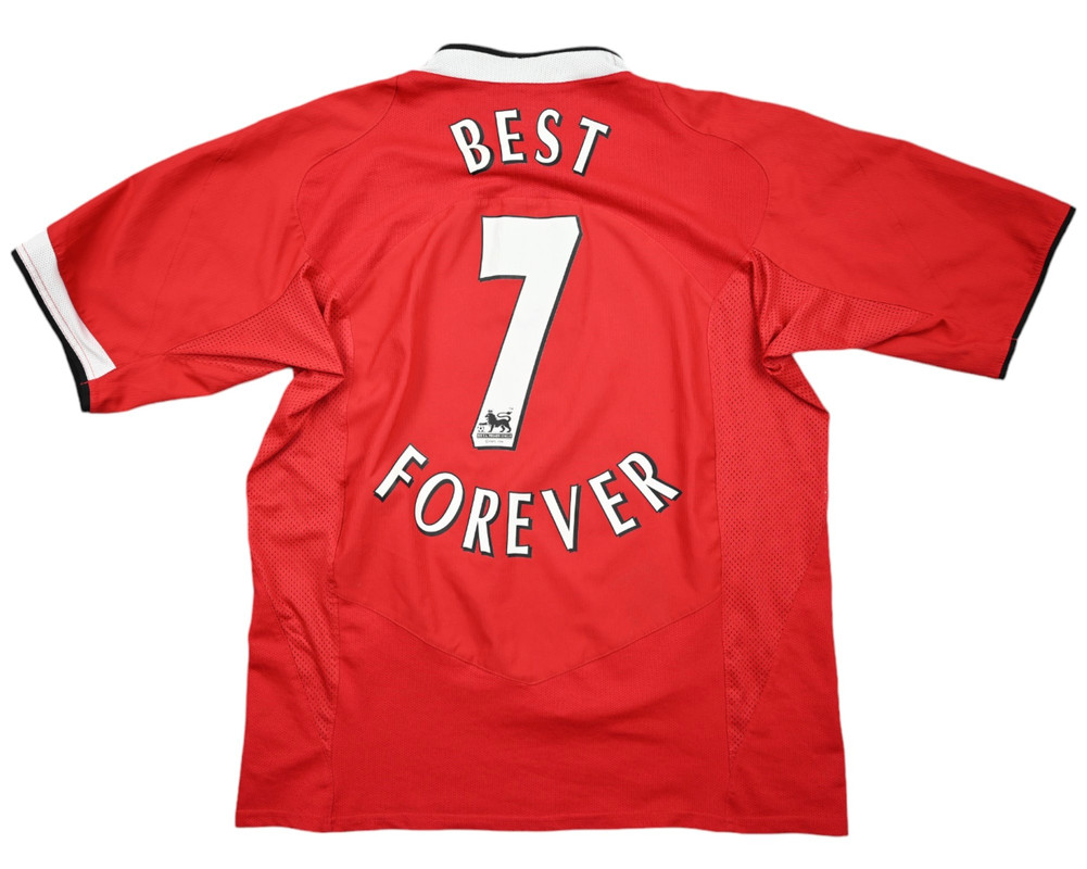 2004-06 MANCHESTER UNITED  *BEST* SHIRT L