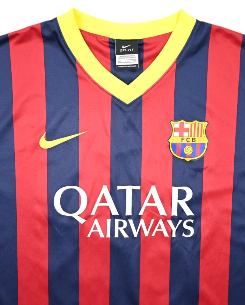 2013-14 FC BARCELONA *MESSI* BASIC KOSZULKA XXL