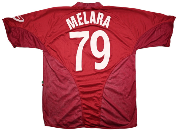 2004-05 LIVORNO CALCIO *MELARA* KOSZULKA XL