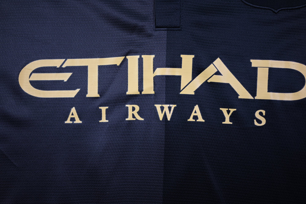 2013-14 MANCHESTER CITY *KUN AGUERO* LONGSLEEVE KOSZULKA M