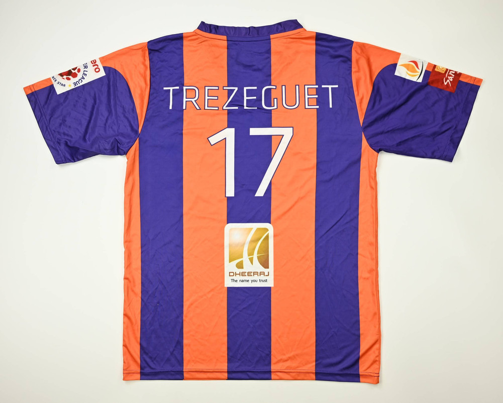 2014-15 FC PUNE CITY *TREZEGUET* SHIRT XL