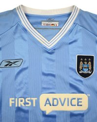 2003-04 MANCHESTER CITY SHIRT L