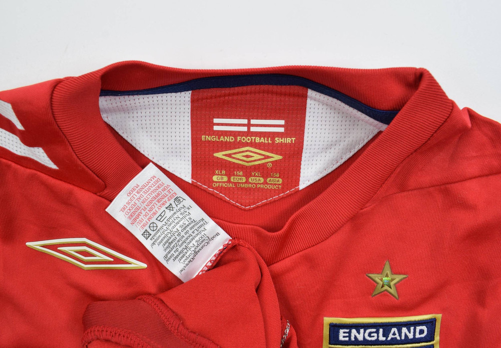 2006-08 ENGLAND KOSZULKA XL. BOYS