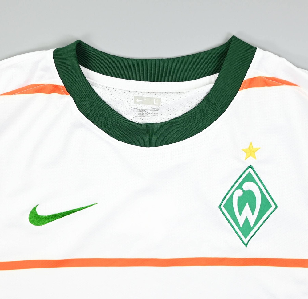 2009-10 WERDER BREMEN PLAYER MATCH ISSUE KOSZULKA L