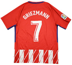 2017-18 ATLETICO MADRID *GRIEZMANN* SHIRT M