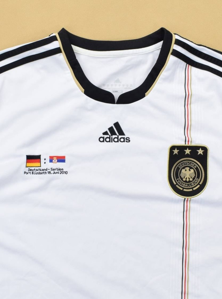 2010-11 GERMANY MATCH ISSUE VS SERBIA SHIRT XL