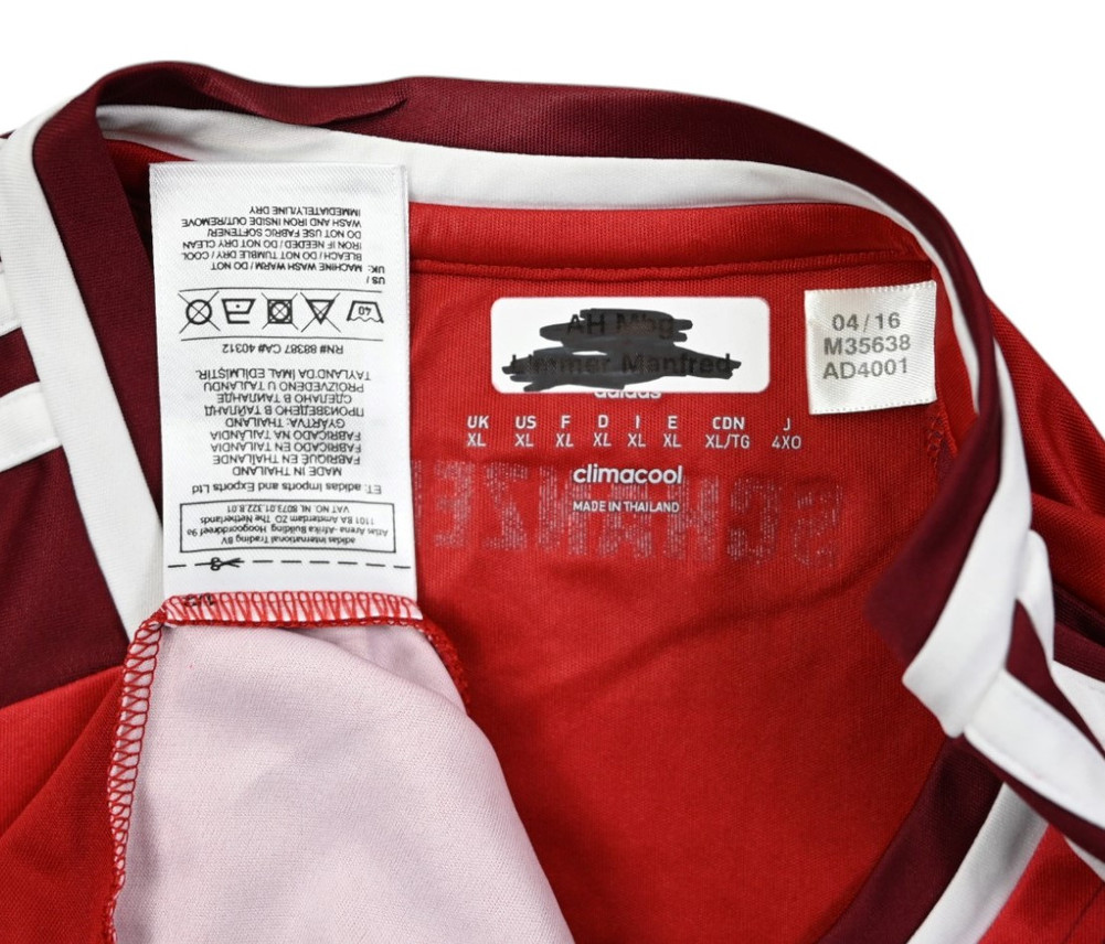 2016-17 INGOLSTADT *HINTERSEER* KOSZULKA XL