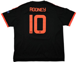 2015-16 MANCHESTER UNITED *ROONEY* SHIRT XXL