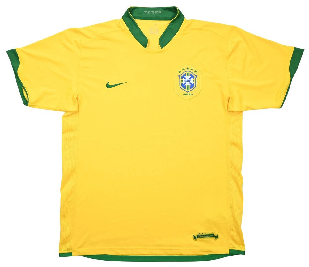 2006-08 BRAZIL SHIRT L