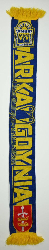 ARKA GDYNIA FINAL PUCHARU POLSKI - WARSZAWA 2.05.2017SCARF