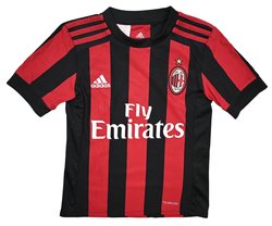 2017-18 AC MILAN SHIRT XS. BOYS