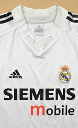 2004-05 REAL MADRID *ZIDANE* SHIRT XL