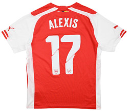 2014-15 ARSENAL LONDON *ALEXIS* SHIRT S
