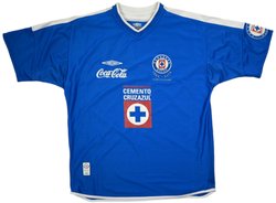 2003-04 DEPORTIVO CRUZ AZUL SHIRT L