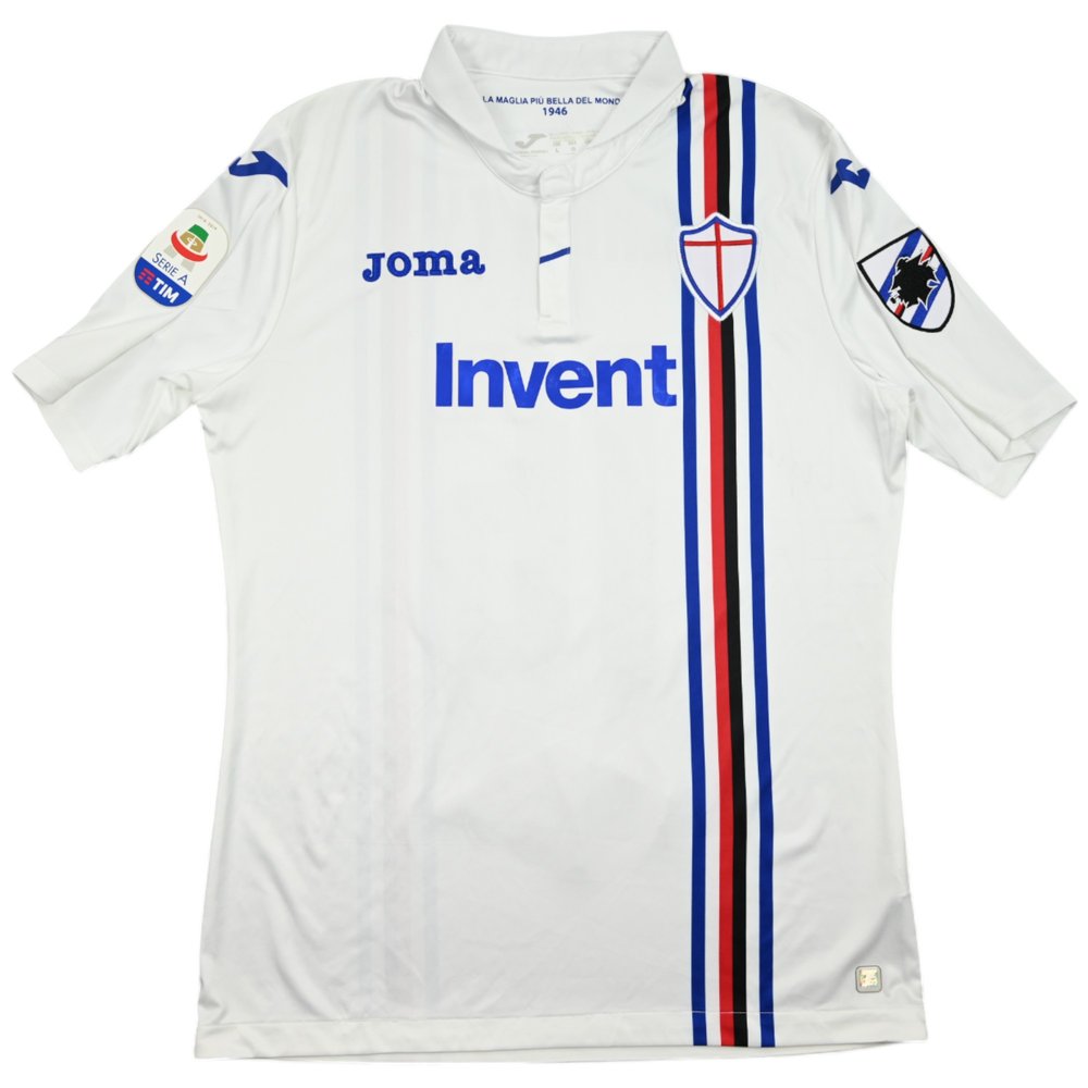 2018-19 SAMPDORIA *LINETTY* MATCH ISSUE SHIRT L