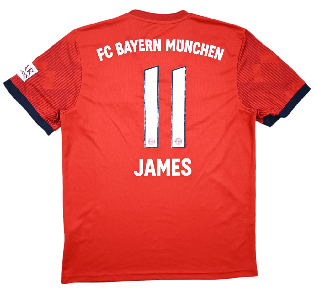 2018-19 BAYERN MUNCHEN *JAMES* SHIRT M