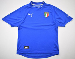 2003-04 ITALY SHIRT L