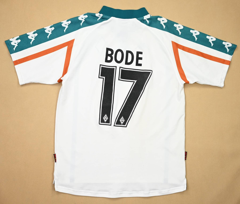2000-01 WERDER BREMEN *BODE* PLAYER ISSUE SHIRT S