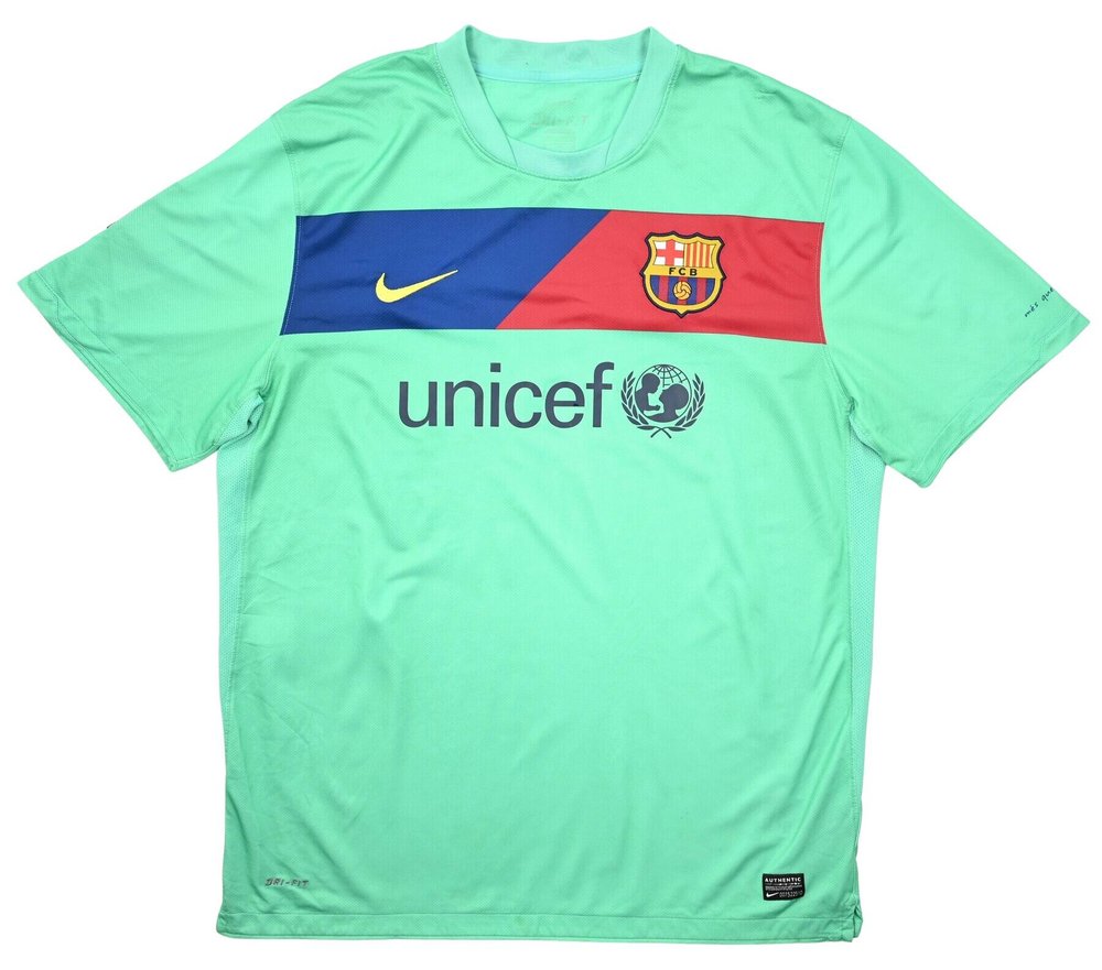 2010-12 FC BARCELONA SHIRT L