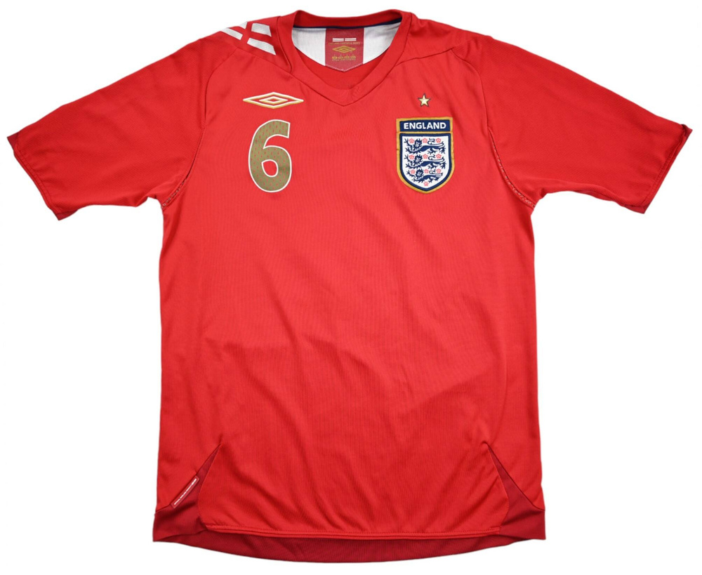 2006-08 ENGLAND *TERRY* SHIRT S