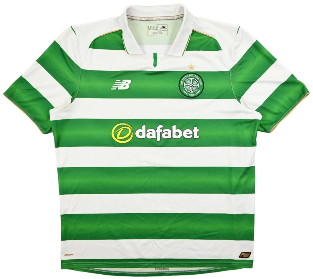 2016-17 CELTIC GLASGOW SHIRT XL